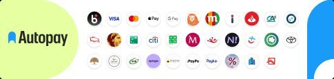 Autopay - dostępne banki