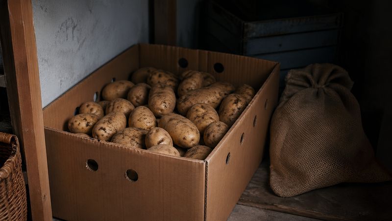 Jak przechowywać ziemniaki, żeby nie kiełkowały i nie zieleniały?